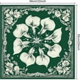 thumbnail image 2 of Pañuelo cuadrado de algodón, bandana cuadrada de algodón hecha a mano para hombres y mujeres, para entrenamiento al aire libre., 2 of 9