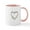 White/Pink Inside, variant on CafePress - Barbed Wire Heart Mugs - 11 oz Ceramic Mug - Novelty Coffee Tea Cup