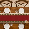 thumbnail image 4 of ToyKingdee Christmas Table Runner, Merry Christmas Nutcracker Soldier Table Decorations, Red Green Buffalo Plaid, 4 of 6