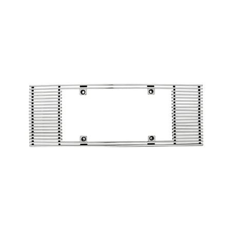 Edge Billet - IPCW CWL-433A 4mm BILLET LICENSE PLATE FRAME STRAIGHT EDGE