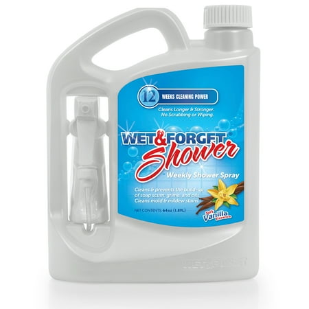 (1 pack) (2 pack) Wet and Forget Weekly Shower Cleaner, 64 Fl Oz