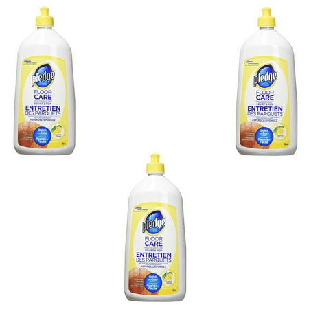 Pledge Wood Floor Care Cleaner Pack Of 3