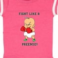 thumbnail image 4 of Inktastic Nicu Fight Like a Preemie Baby Boxer Boys or Girls Baby Bodysuit, 4 of 5