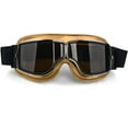 thumbnail image 2 of LILSIS Motorcycle Goggles Vintage Motorcycle Goggles Aviator Pilot Scooter Goggles, 2 of 6