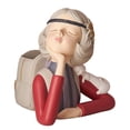 thumbnail image 1 of portalápices Creativa chica estatua lápiz de escritorio lápiz titular maquillaje cepillo titular contenedor para Accesorios de escritorio suministros organizador Magideal portalápices, 1 of 7