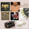 thumbnail image 7 of 120Pcs 12 Styles Iron & Brass Filigree Joiners Flower & Heart Mixed Color 35~61.5x14~35x0.5~1mm 10pcs/style, 7 of 7