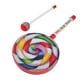 thumbnail image 4 of 2x Tambor de para , Juguete de Instrumentos Musicales, Juguetes de Percusión de Que Incluyen Y para Sunnimix Tambor de mano Lollipop, 4 of 5