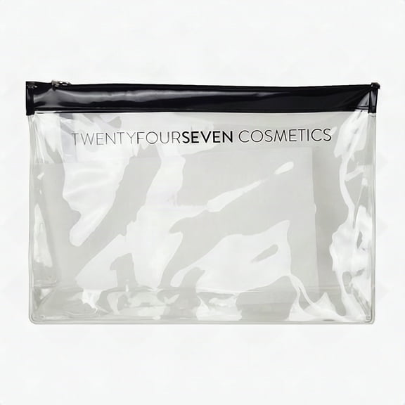 Altatac Clear Waterproof Travel Toiletry Bag, Cosmetic Makeup Organizer Pouch with Zipper