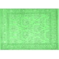 thumbnail image 1 of Ahgly Company Indoor Rectangle Persian Emerald Green Traditional Area Rugs, 2' x 3', 1 of 4