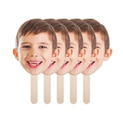 Custom Big Head Cutout Graduation, Customize Fat Heads on a Stick, Custom Photo, Fun Fathead Cardboard, Personalized Face Signs, Coroplast, 2 Piece, 12 Tall