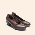 thumbnail image 3 of DREAM PAIRS Women’s Pumps Black Heels Round Toe Dress Shoes for Work Date Wedding Party, 3 of 4
