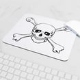 thumbnail image 5 of CafePress - Skull & Crossbones Mousepad - Non-slip Rubber Mousepad, Gaming Mouse Pad, 5 of 6