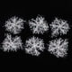 thumbnail image 3 of Copo de Nieve Navideño, Cadena de Copos de Nieve, Decoración para Árbol de Navidad, Colgante, Copo de Nieve Navideño, Decoración Navideña, 3 of 3