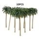 thumbnail image 1 of Modelo de construcción árbol de coco recepción en casa Mini paisaje modelo de plástico palmera accesorios de bricolaje 10 Piezas, 1 of 6