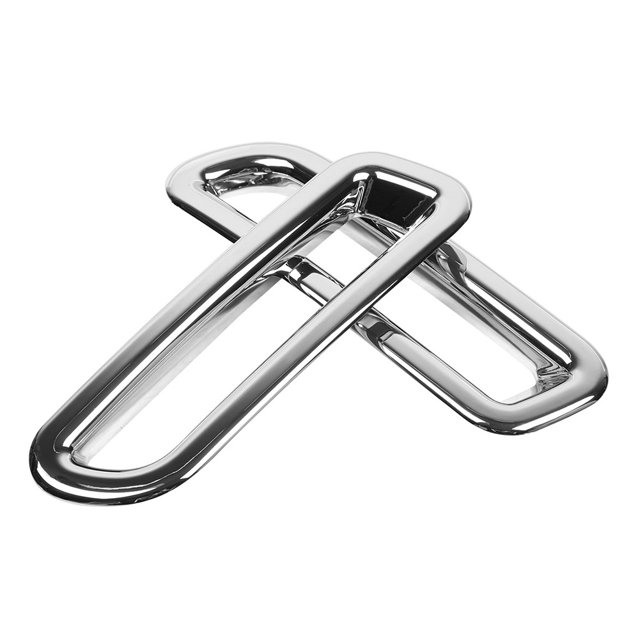M Buder Marco de Cubierta de Luz Antiniebla Trasera ABS Cromado para Suzuki Vitara 2016-2018 2 Piezas (25 cm / 9.8 in)