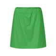 thumbnail image 4 of Skirts for Women Trendy Summer Solid Built-In Tennis Dress with Shorts Trendy Slim Fit Women's Athletic Skorts,Green,2XL, 4 of 6