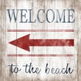 thumbnail image 3 of Grey, Jace 12x12 Black Modern Framed Museum Art Print Titled - Welcome, 3 of 5
