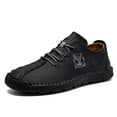 thumbnail image 7 of Flyland Men's Casual Dress Shoes Handmade Leather Fashion Sneakers Lightweight Male Flats, 7 of 7