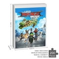 thumbnail image 3 of 200 PCS Jigsaw Puzzle - Ninjago Puzzle Enthusiasts, 3 of 8