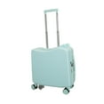 thumbnail image 3 of Maleta infantil con ruedas, rígida, con asa cómoda, ideal para viajes. Azul, 3 of 9