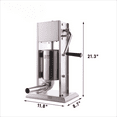 thumbnail image 2 of 7 Lb Stainless Steel Vertical Sausage Stuffer, 2-Speed, 2 of 7
