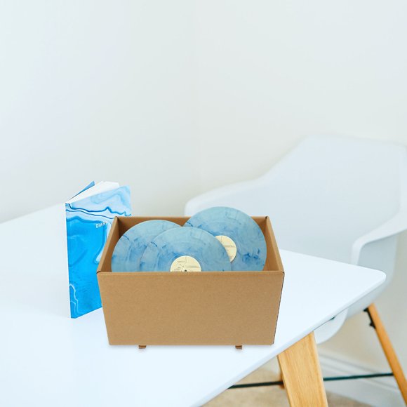 BESTYASH 2Ud Caja Para Documentos Y Papeles En Papel Resistente Con Práctico Color