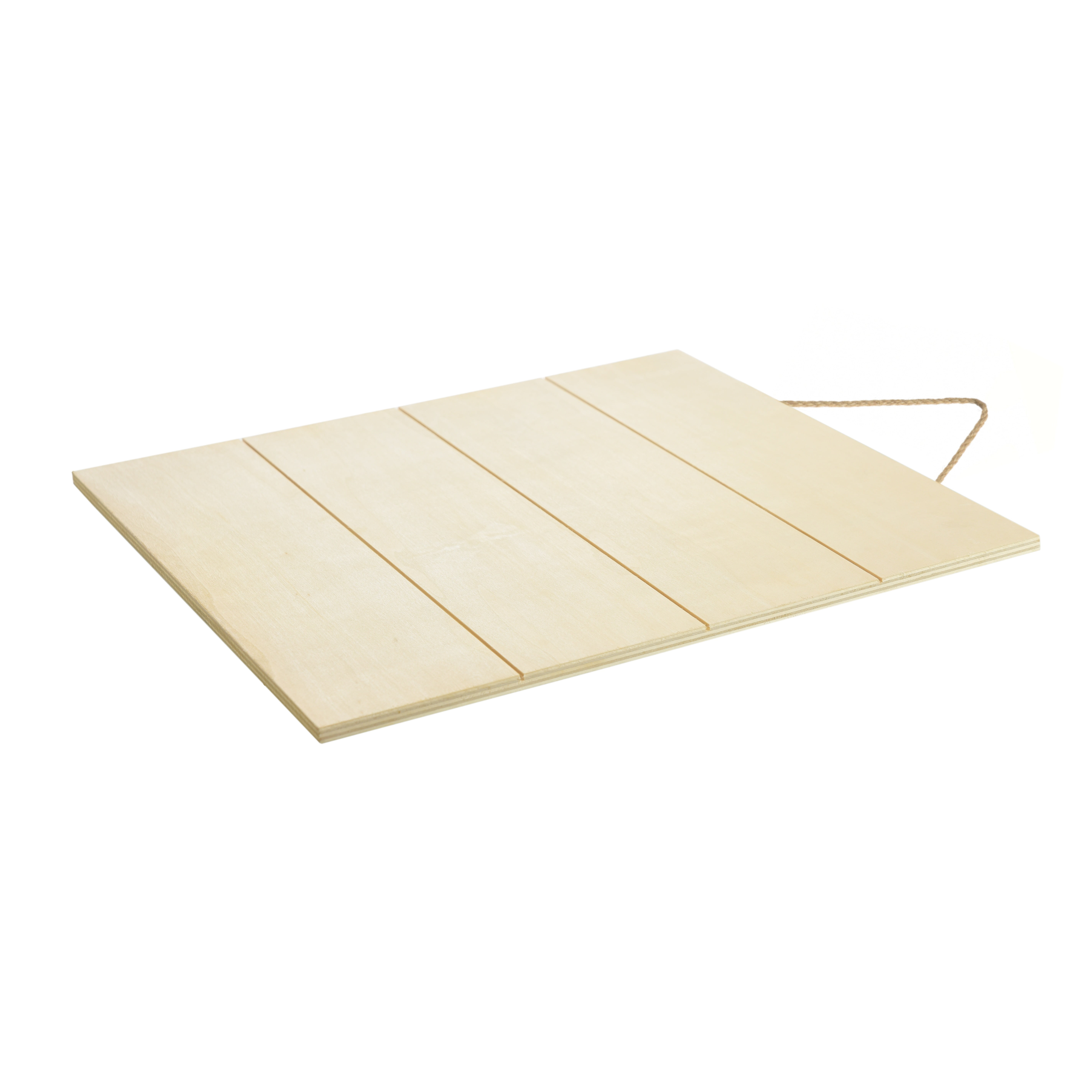 Stylecraft 15.75" Square Unfinished Wood Plaque (1 Each)