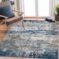 thumbnail image 3 of FairOnly Blue 10'x13'Modern Abstract Machine Washable Non Slip Non Shedding Area Rug Soft Low Pile Floor Rug for Living Room Kitchen Bedroom, 3 of 7