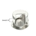 thumbnail image 3 of Uxcell 0.51" Dia Furniture Cam Lock Fittings Zinc Alloy Nickel Plated 50 Pack, 3 of 6