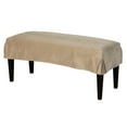 thumbnail image 2 of Leffler Home Pleated Short Slipcover Lisburn Rattan, 2 of 5