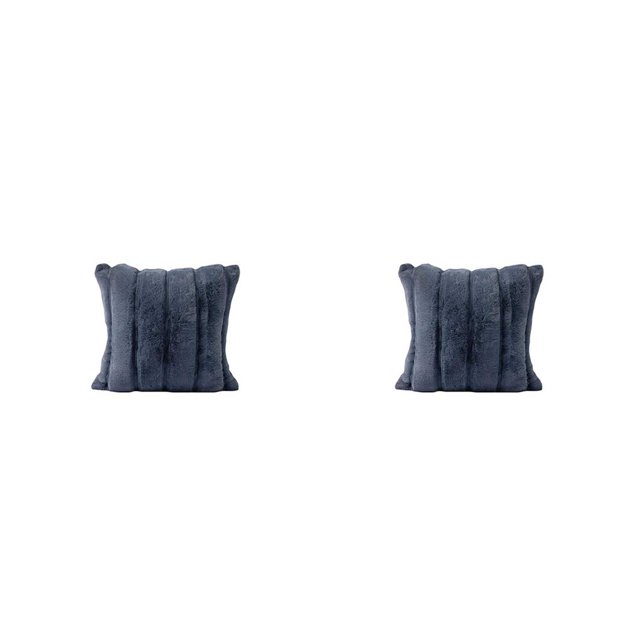Billuyoard Throw Pillow Covers Funda de almohada Forma cuadrada Funda de cojín Sofá Coche Sala de estar Cojines Accesorios Gris 45x45cm Gris 45x45cm 2piezas
