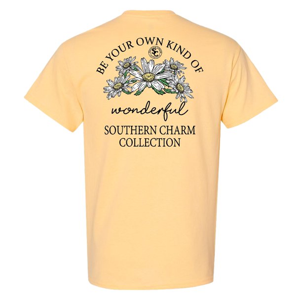 Southern Charm Collection Be Your Own Kind of Wonderful on a Yellow