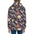 thumbnail image 6 of Kdxio Cartoon Space 1 Pattern Kids Boys Girls Zip Up Hoodie 3D Printed Hooded Sweatshirt Hoody Coat with Pocket 7-12 Y-Medium, 6 of 6