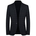 thumbnail image 1 of 2025 Men's Blazers & Suit Jackets Mens Suit Slim Fit Men's Slim Fit Suits Two Button Solid Tuxedo Suit Jacket for Men Slim Fit Jacket Business Suits Wedding Suit Jacket for, 1 of 2