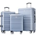 thumbnail image 5 of 3PCS Expandable ABS Hardshell Suitcase Luggage Sets with TSA Lock,20"/24"/28" Champagne, 5 of 5