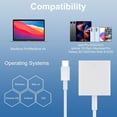 thumbnail image 5 of MesaSe USB C SD Card Reader for Mac/ 15/iPad/MacBook USB-C Memroy Card Reader USB C to SD Card Adapter Trail Game Camera Viewer for MacBook Air/Pro iMac M1 M2 Android Galaxy S22/S23, 5 of 5