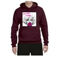thumbnail image 2 of Marilyn Monroe Being Normal is Boring | Mens Famous People Hooded Sweatshirt Graphic Hoodie, Maroon, Medium, 2 of 4