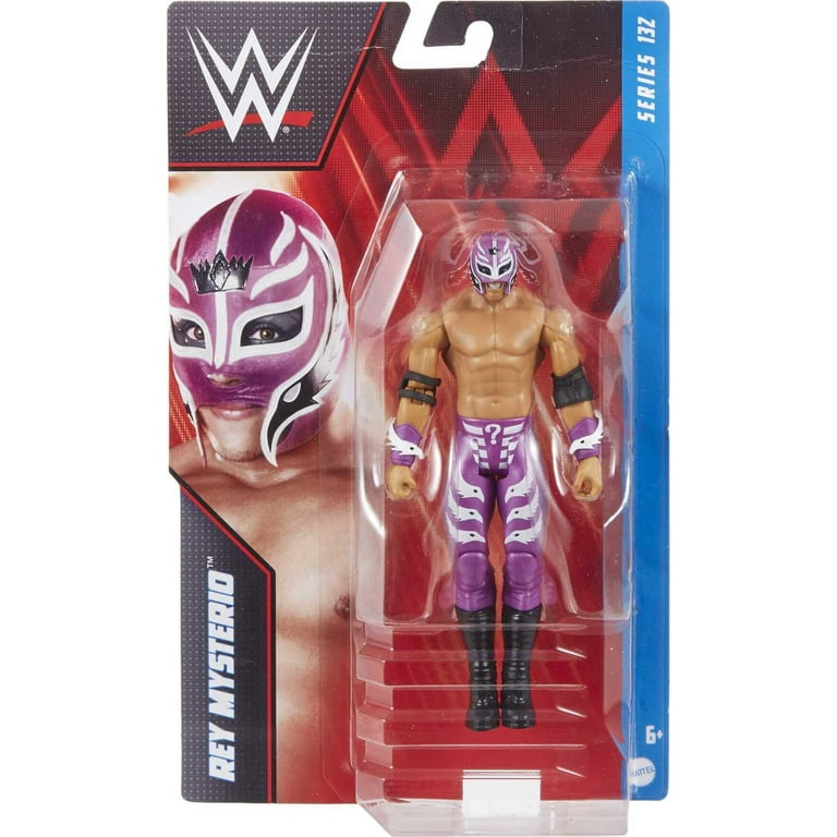 WWE Rey Mysterio 6-Inch Wrestling Action Figure, Collectible