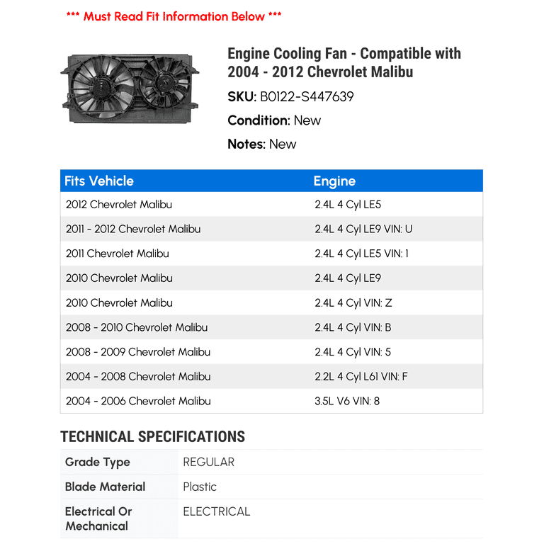 2016-20 For Chevrolet Malibu For Buick LaCrosse 1.5L Engine