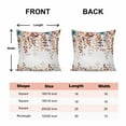 thumbnail image 6 of Decorative Throw Pillow Covers 12x20 Inch Set of 2 Fall Leaf Orange Yellow Home Decor Pillow Cases for Couch, Eucalyptus Leaves Cushion Case for Living Room Bedroom Bed Car Chair, 6 of 9