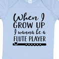 thumbnail image 4 of Inktastic Future Flute Player Music Boys or Girls Baby Bodysuit, 4 of 5
