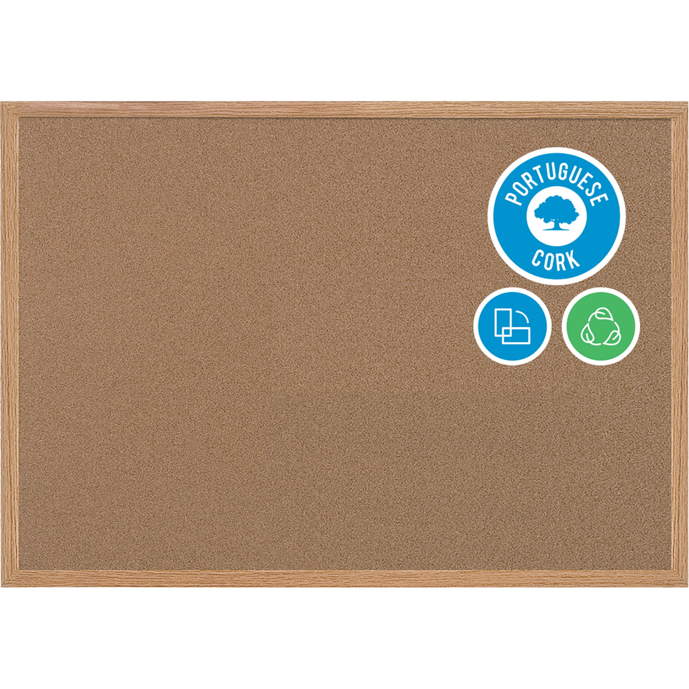 Bi-silque Recycled Cork Bulletin Boards