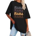 thumbnail image 2 of Pompotops Fashion Women Causal Button Patchwork Blouse Short Sleeve T-Shirt Summer Tops Clearance, 2 of 5