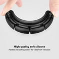 thumbnail image 3 of SZXZYGS Cable Holder Clips Wire Management Cord Organizer Clips Silicone Self Adhesive for Desktop Usb Charging Wire Nightstand Power Cord Wire Wire Pc Office Home, 3 of 8