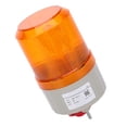 thumbnail image 1 of Emergency Alarm Lamp, Sufficient Lighting Loudly Sound Warning Light Screw Fixation  For Factories For Schools Yellow, 1 of 8