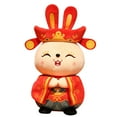 thumbnail image 1 of fastboy Plush Toy Rabbit Year Mascot Doll, 1 of 1