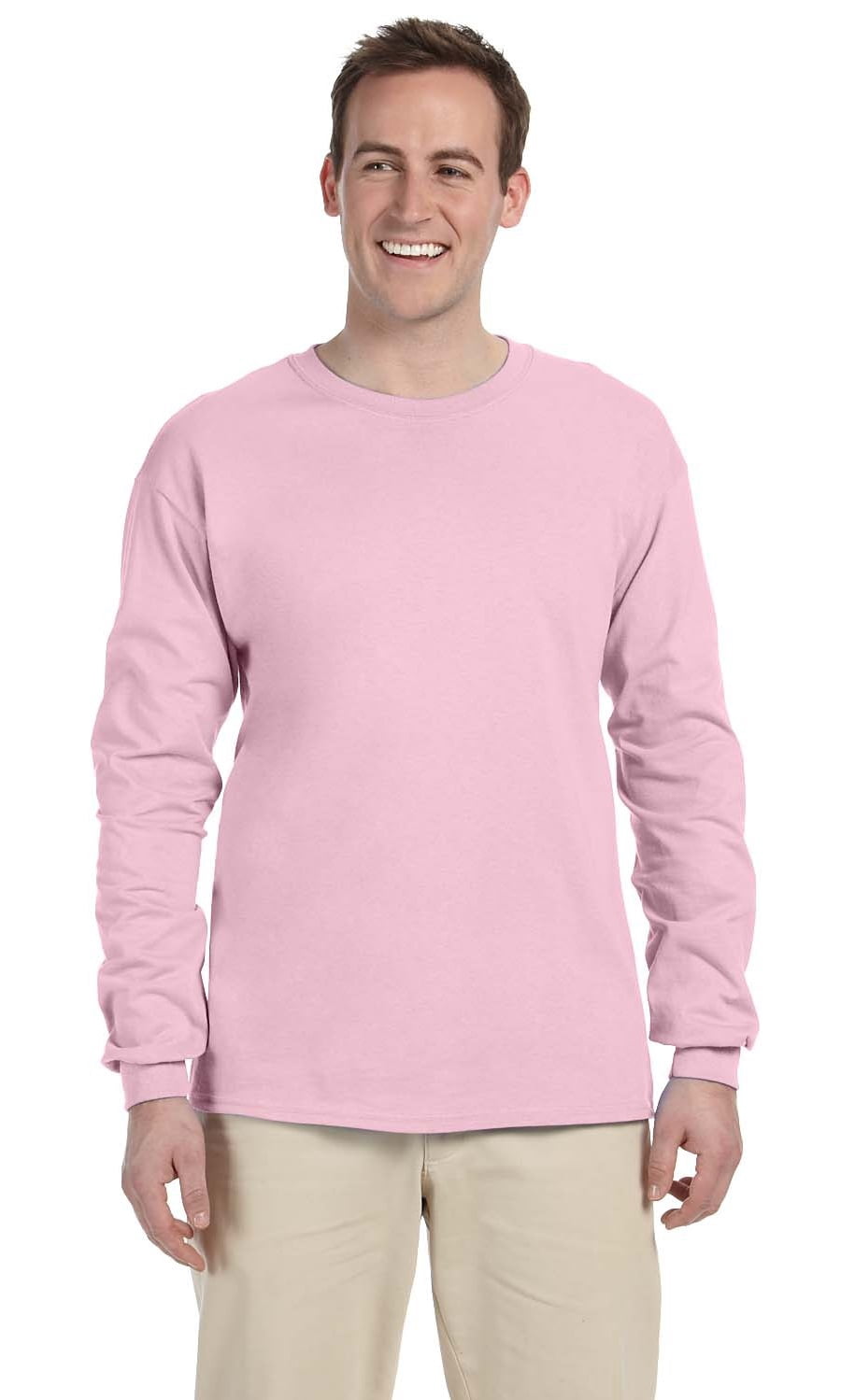 light pink long sleeve shirt women's