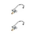 thumbnail image 3 of Maytalsory RV RV Single Cold Folding 360 Degree Rotation 1/2in Mounting Single Cold Copper 2Set, 3 of 6