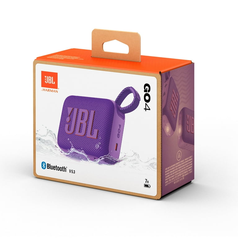 JBL GO4 ワイヤレススピーカー 紫 迷彩 ２個セット！！美品ですよ^_^ JBL Go 4 Portable Bluetooth Speaker Purple with Up to 7 Hours