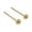 Gold, variant on Minimalist Stud Earrings Ear Pins For Cartilage And Lobe Round Bead Ear Jewelry Stud Earring Hot Earrings Pool Earrings for Women Heart Statement Earrings Packs of Earrings Drop Pearl Earrings Orb